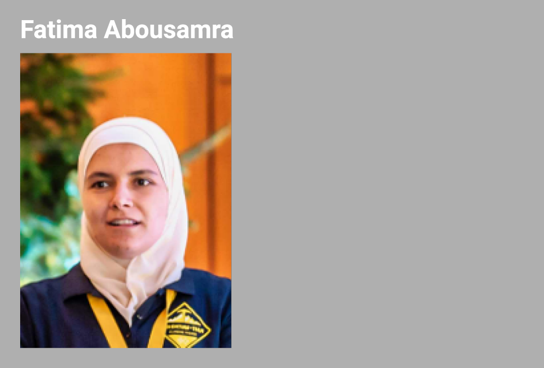 Fatima Abousamra ￼