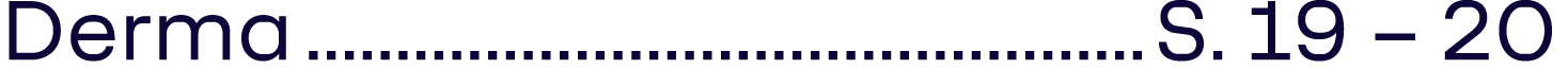 Derma S. 19 – 20