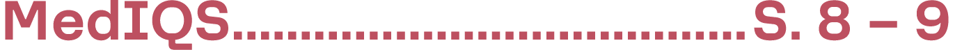 MedIQS S. 8 – 9